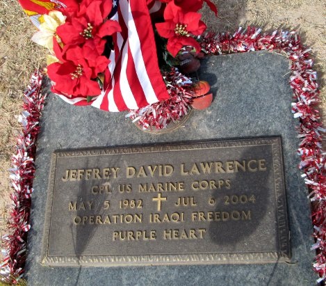 Cpl Jeffrey D. Lawrence 2 Cpl Jeffrey D. Lawrence 2