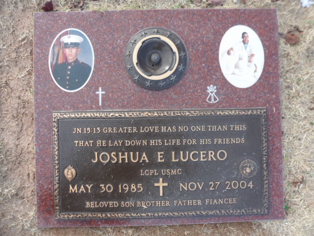 LCpl Joshua E. Lucero 3 LCpl Joshua E. Lucero 3