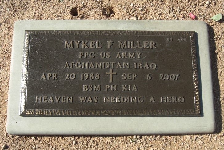 PFC Mykel F. Miller 5 PFC Mykel F. Miller 5