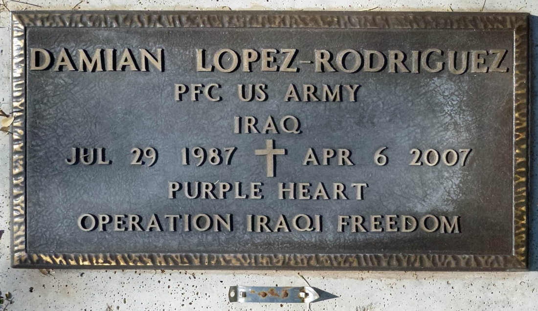 PVT Damian L. Rodriguez 3 PVT Damian L. Rodriguez 3