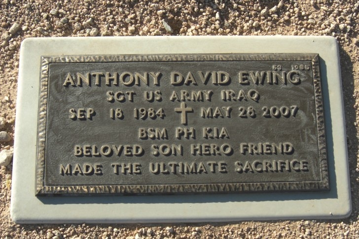 SGT Anthony D. Ewing 3 SGT Anthony D. Ewing 3