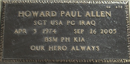 SGT Howard P. Allen 4 SGT Howard P. Allen 4