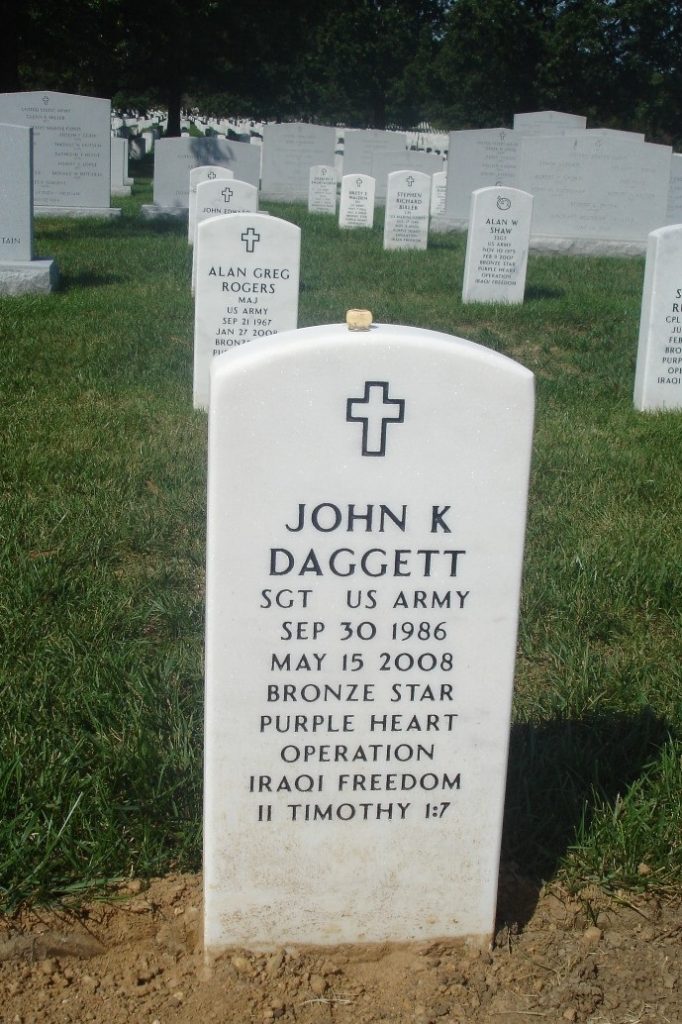 SGT John K. Daggett 4 SGT John K. Daggett 4