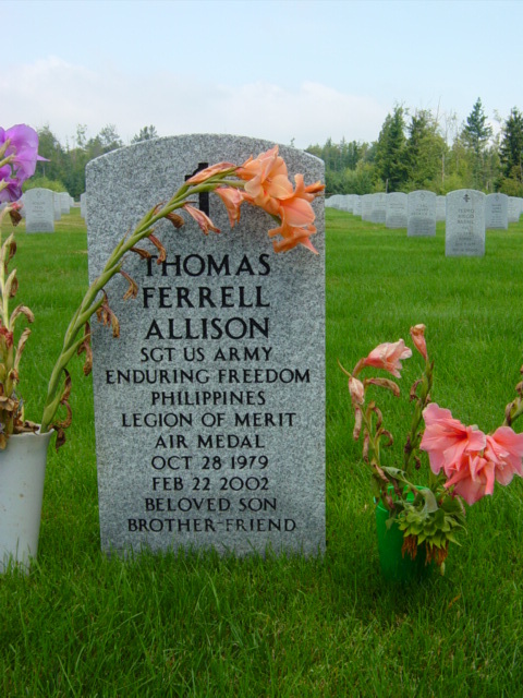 SGT Thomas F. Allison 3 SGT Thomas F. Allison 3