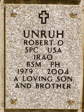 SPC Robert O. Unruh 2 SPC Robert O. Unruh 2