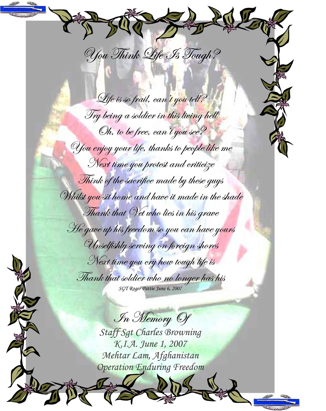 SSG Charles R. Browning 2 SSG Charles R. Browning 2